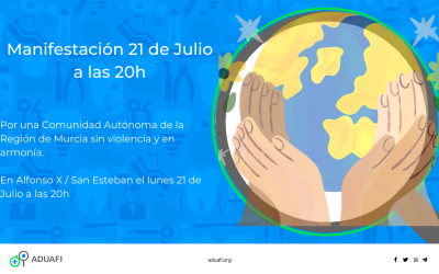 Manifestación de apoyo a la convivencia